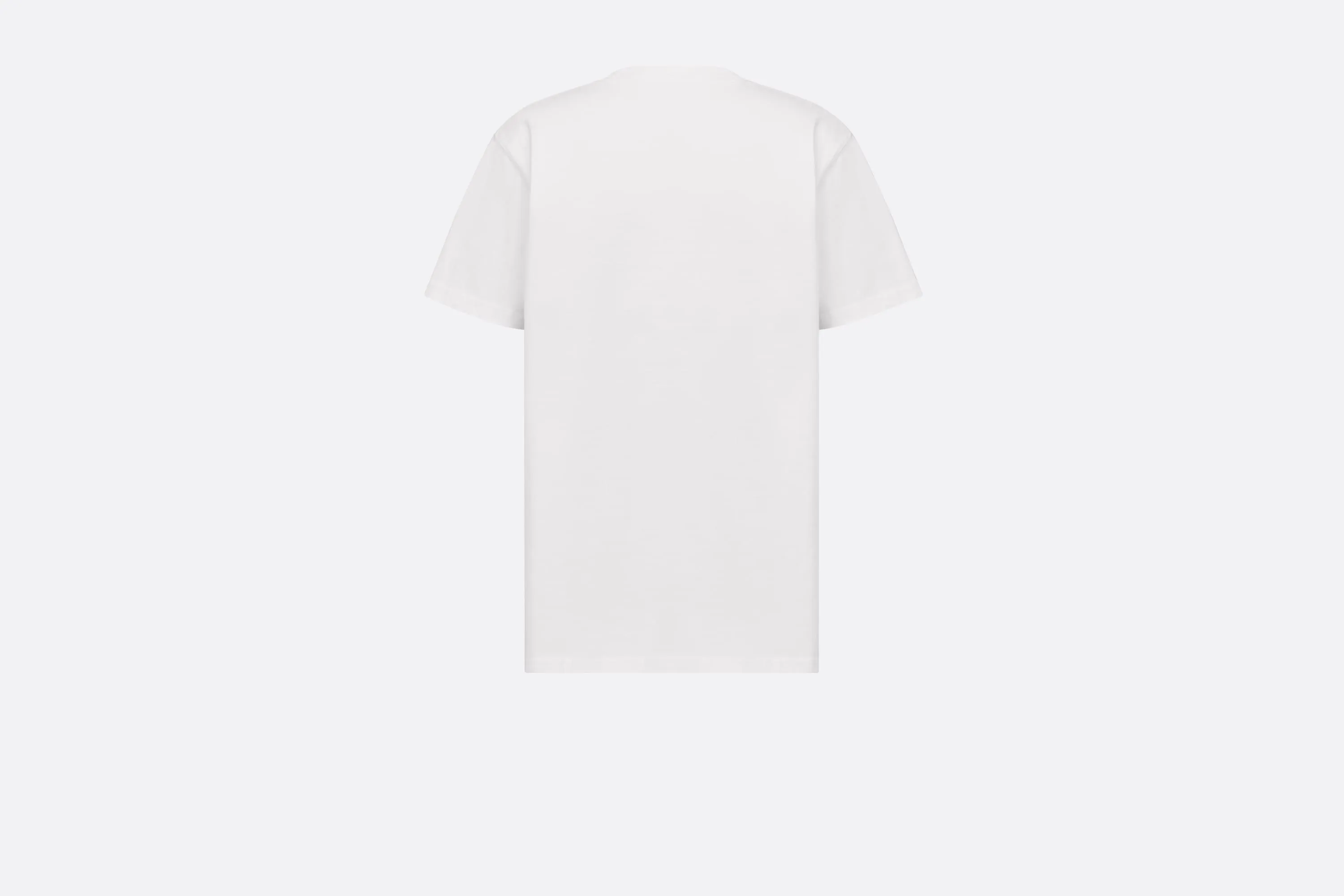 Relaxed-Fit T-Shirt • White Cotton Jersey