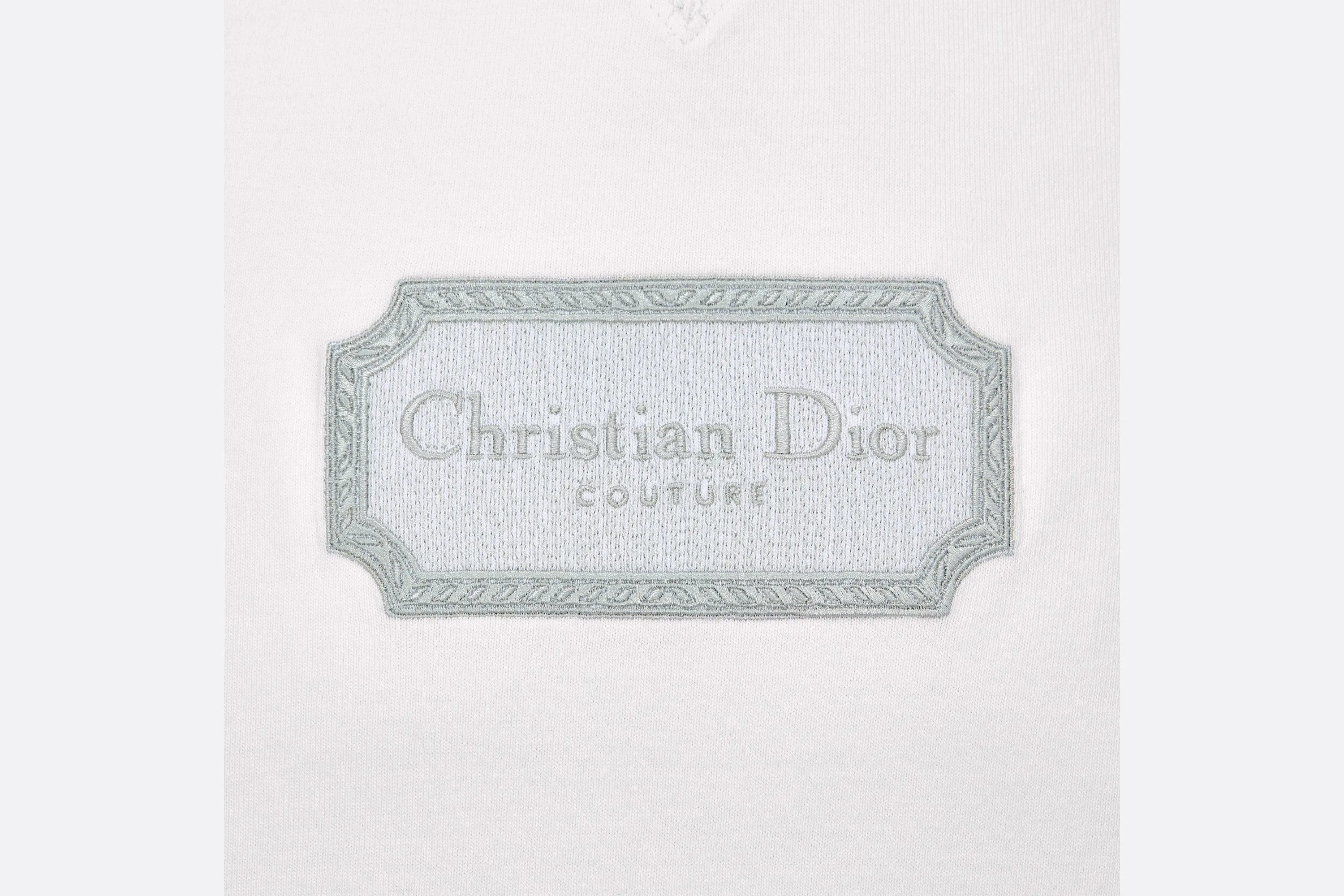 Relaxed-Fit T-Shirt • White Cotton Jersey