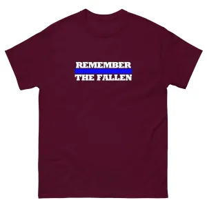 Remember The Fallen Blue Line T-Shirt