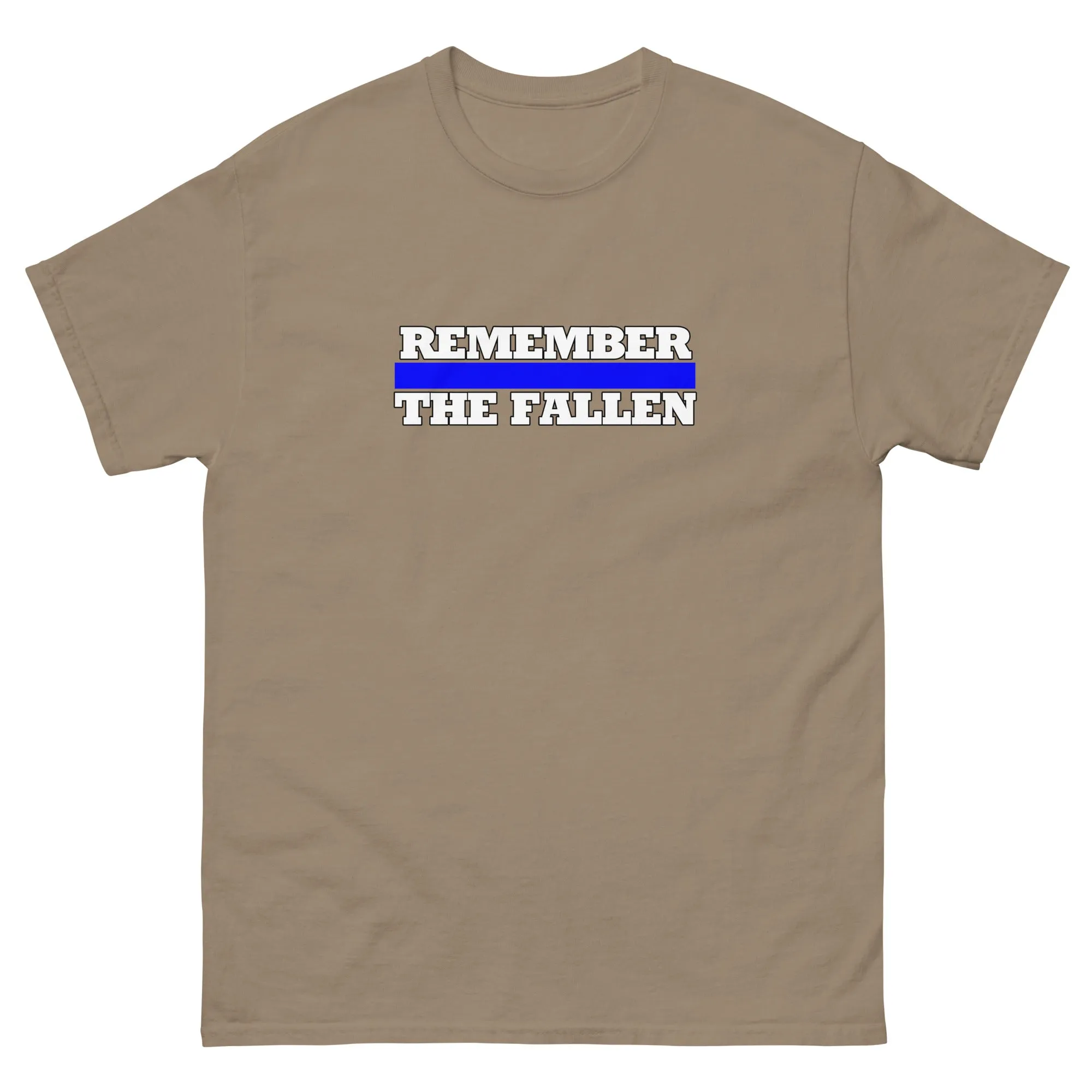 Remember The Fallen Blue Line T-Shirt