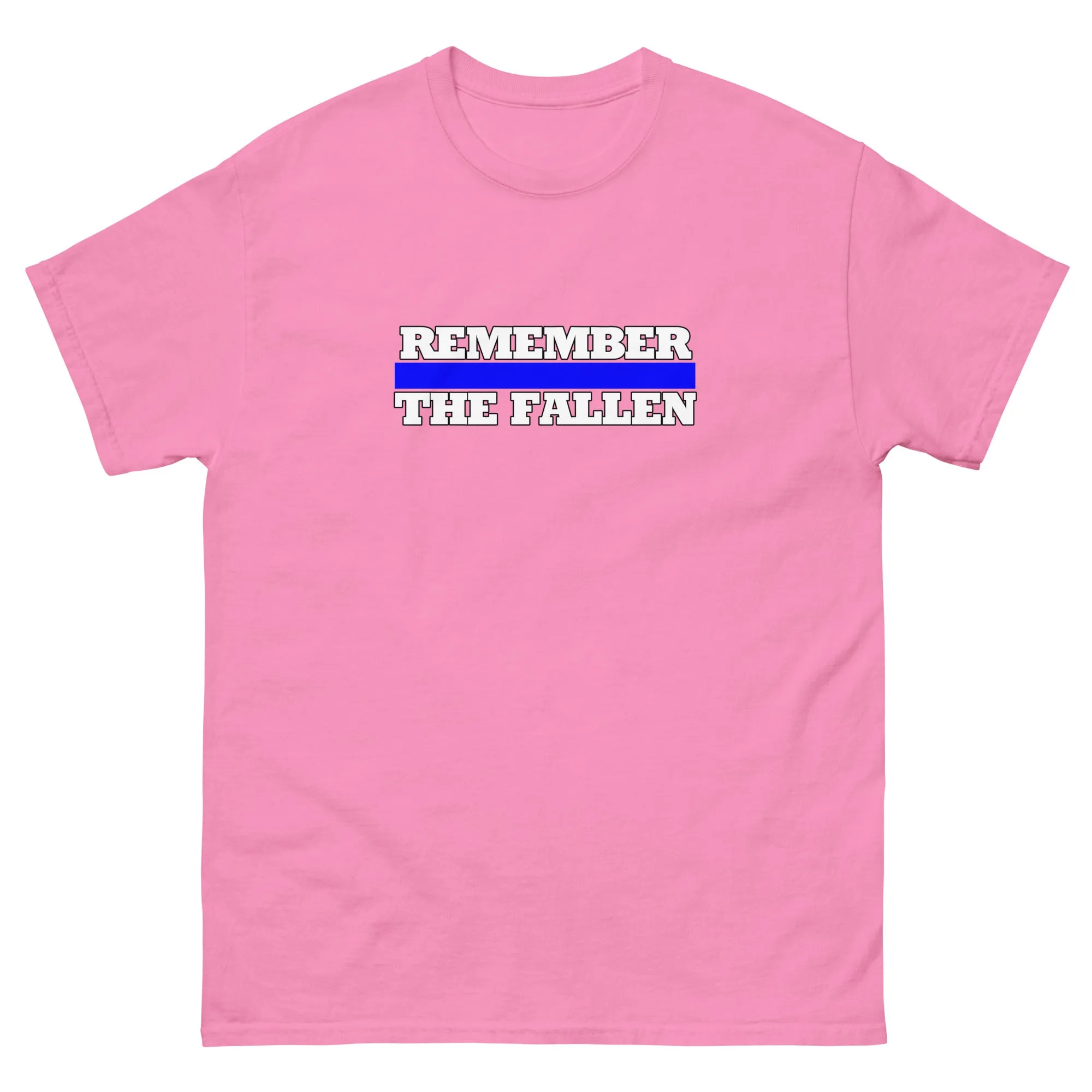 Remember The Fallen Blue Line T-Shirt