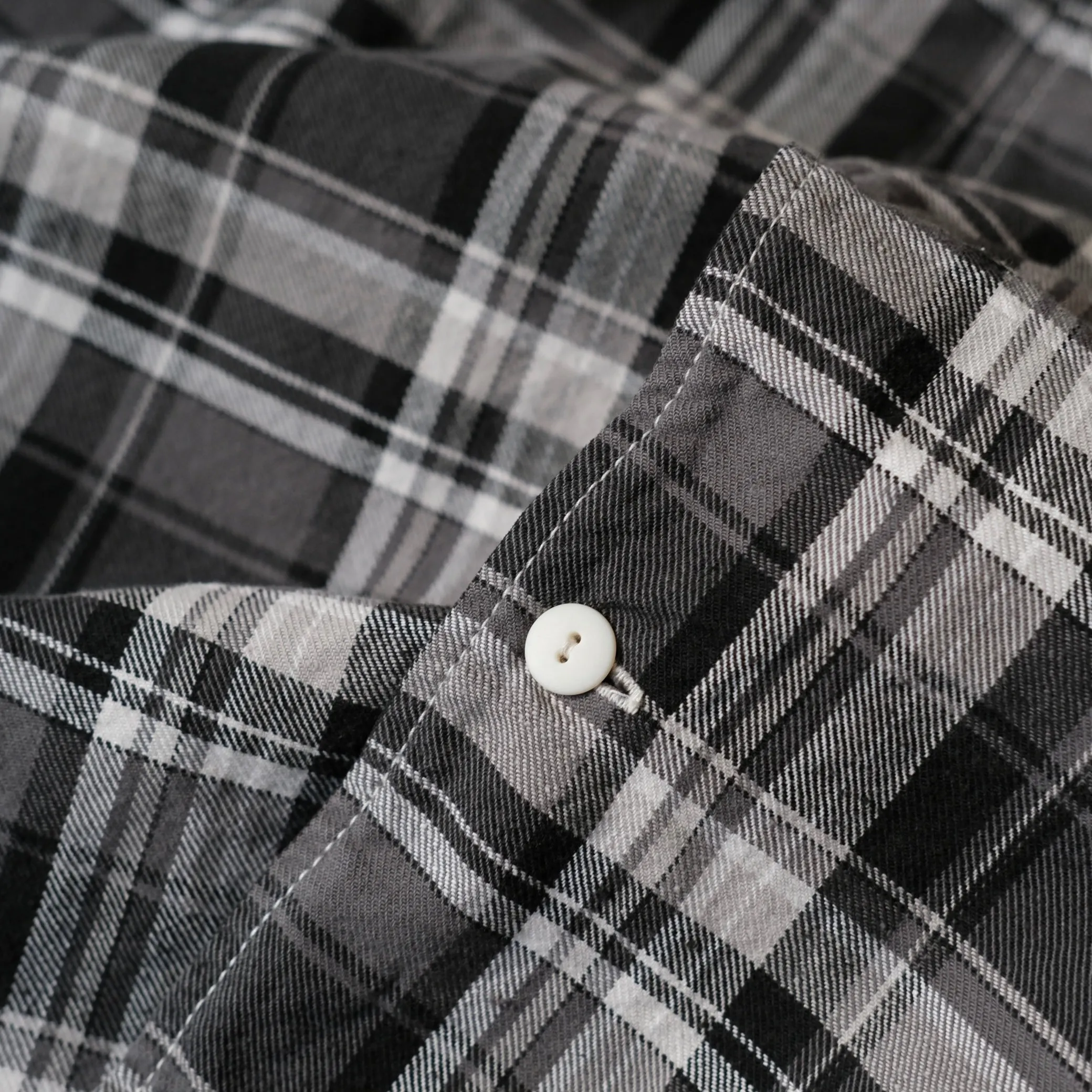 REMI RELIEF Nep Twill Checked Shirt