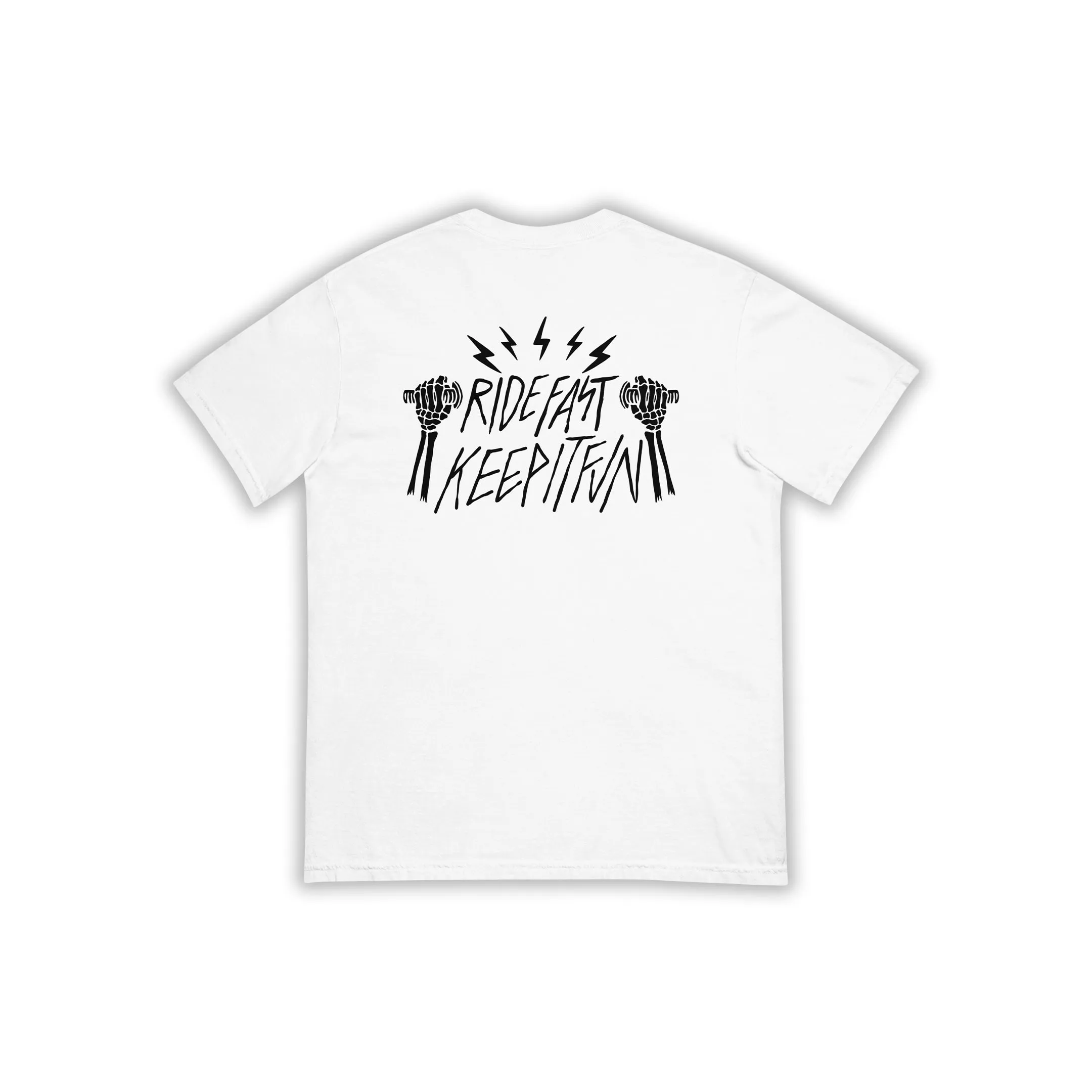 RIDE FAST TEE - WHITE