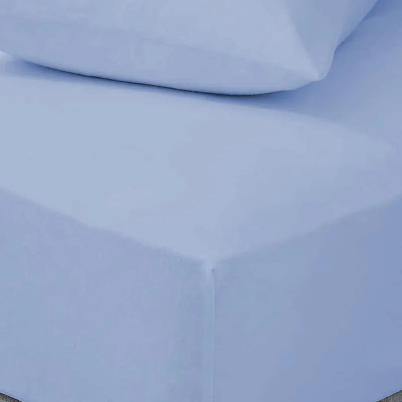 Riggs Pride Flannelette Brushed Cotton Sheets - Blue