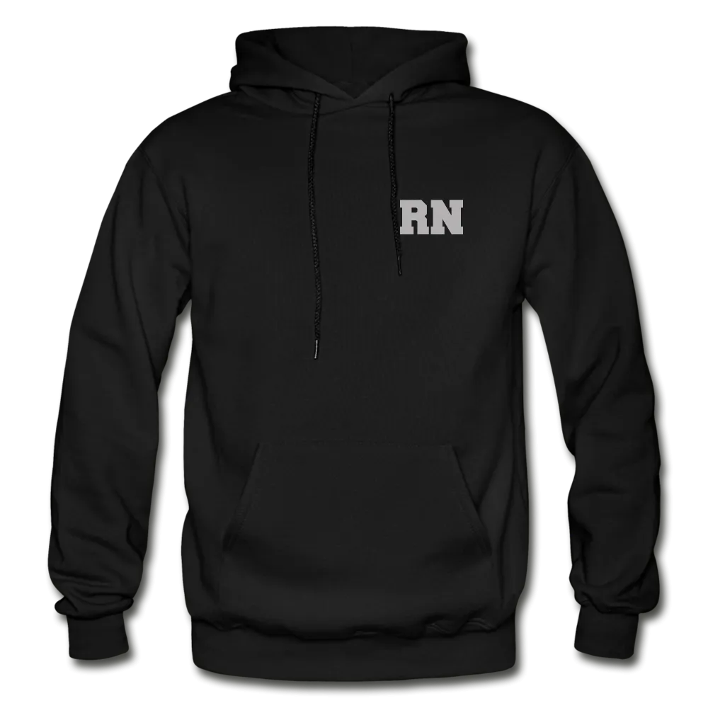 RN Nurse Flag Hoodie Gildan Heavy Blend Adult Hoodie
