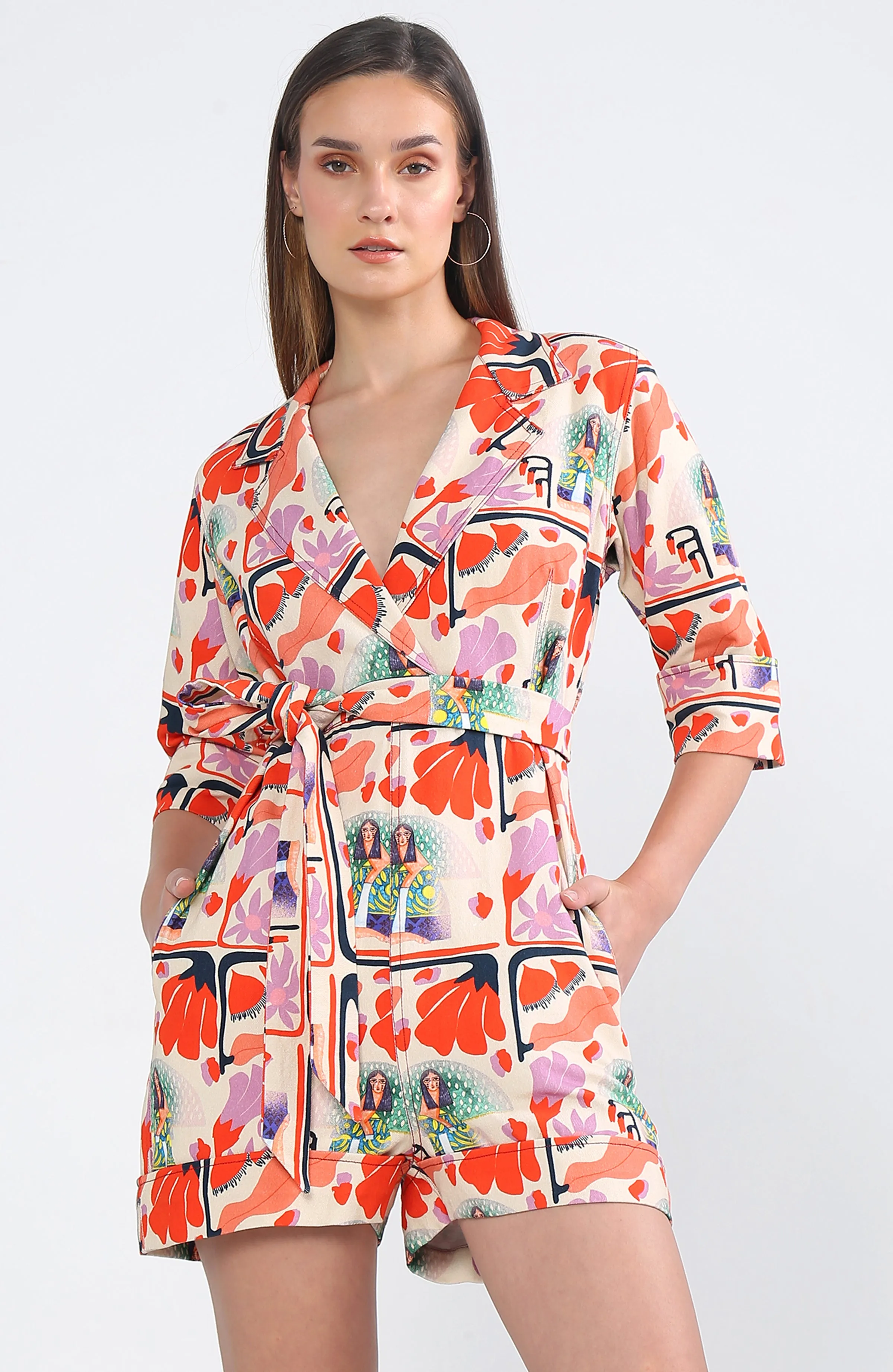 Rose Bud Romper