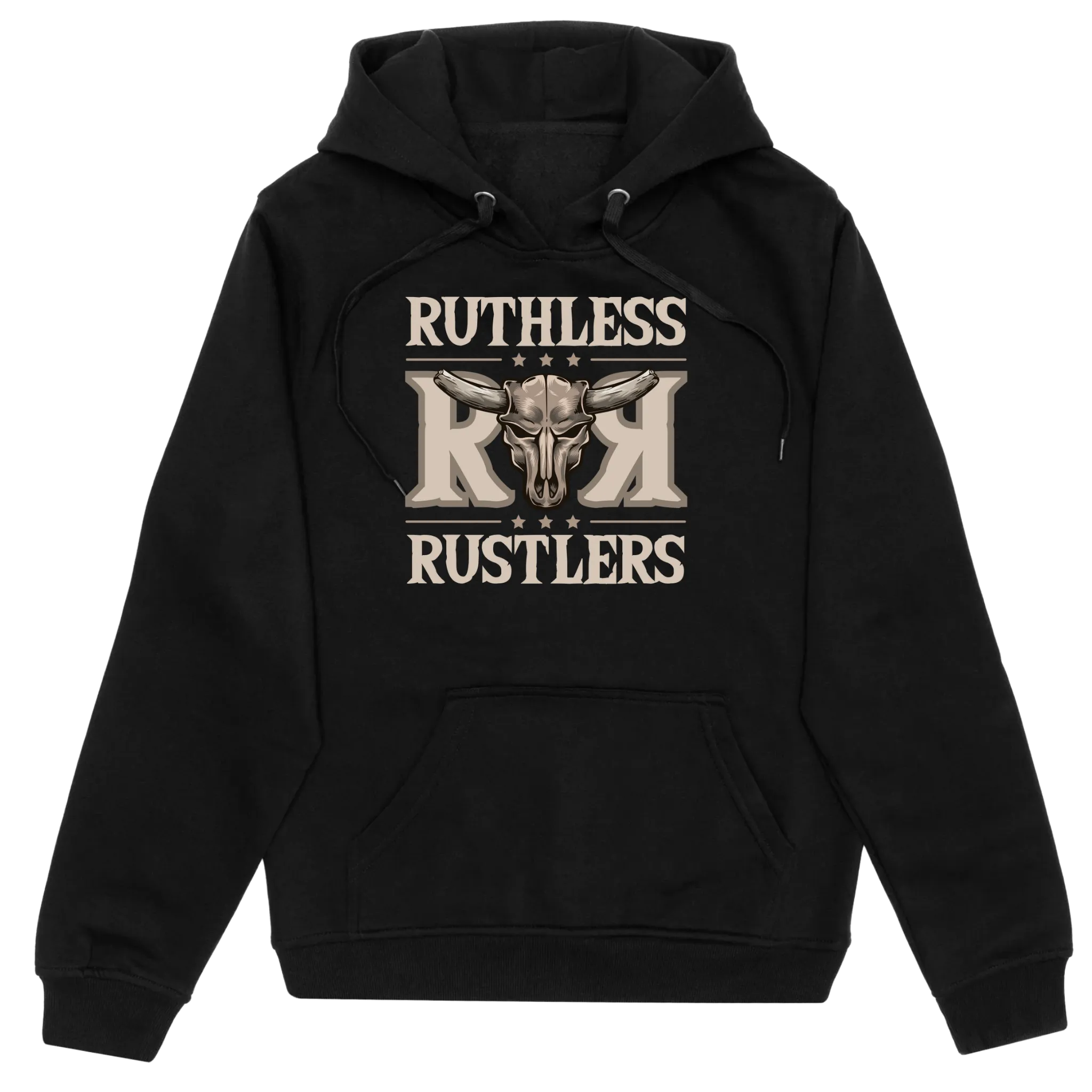 Ruthless Rustlers RR Bold Hoodie