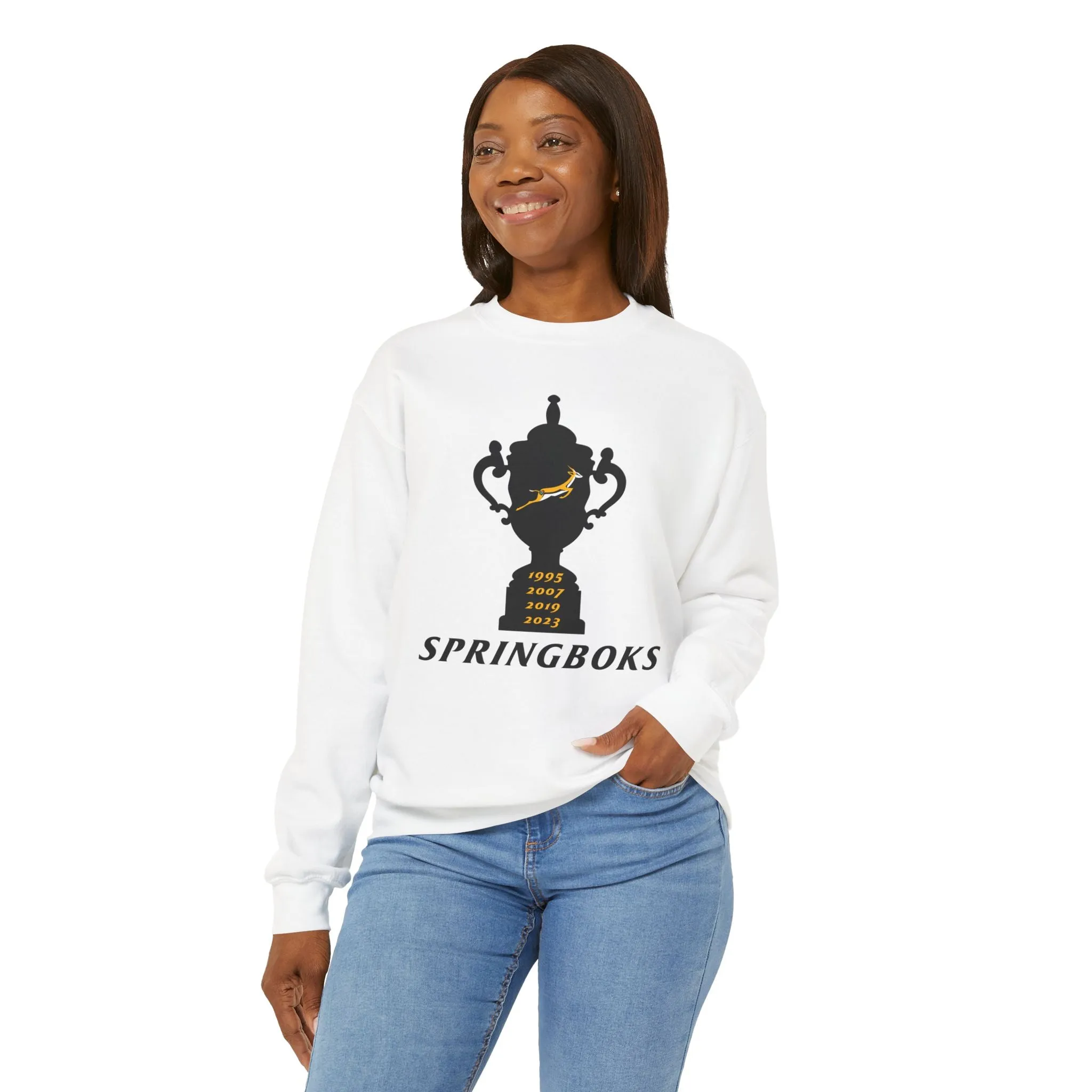 SA Rugby Trophy Sweatshirt: Unisex, Heavy blend