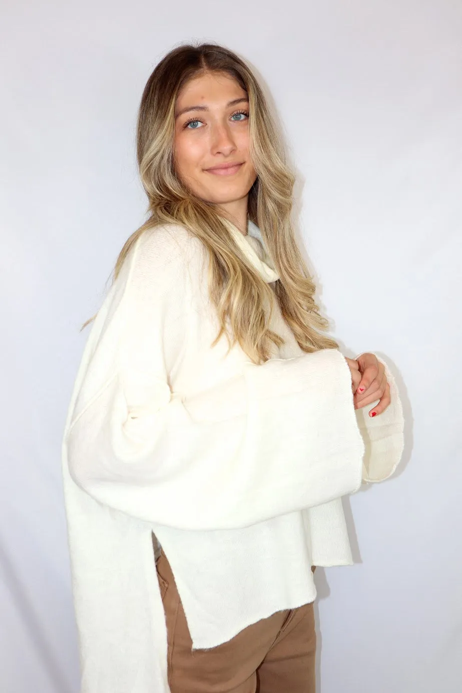 Sally Turtleneck Cream