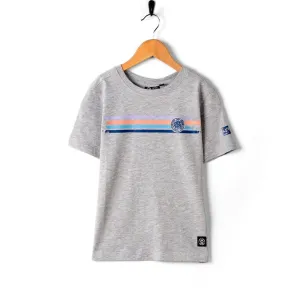 Saltrock Boys Spray Stripe T-Shirt Grey