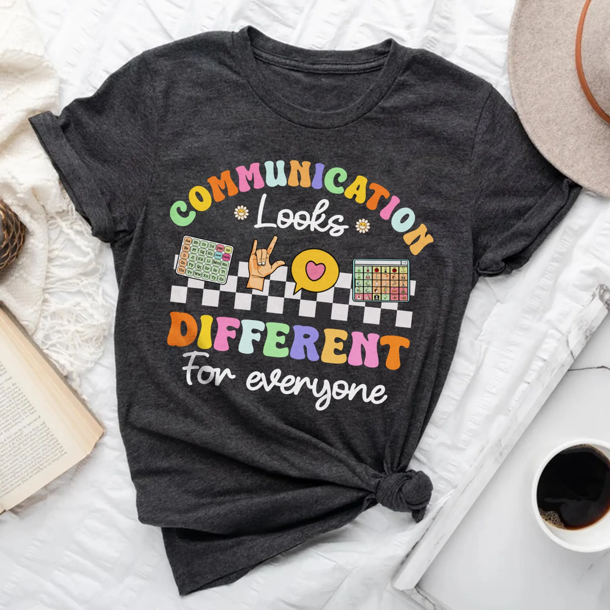 Sandjest Book Lover T-Shirt There Is No Such Thing as Too Many Books Gift for Bookworm Librarian Teacher