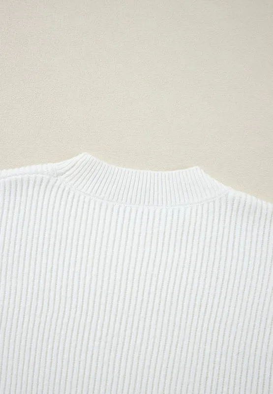 Sequin Round Neck Sweater