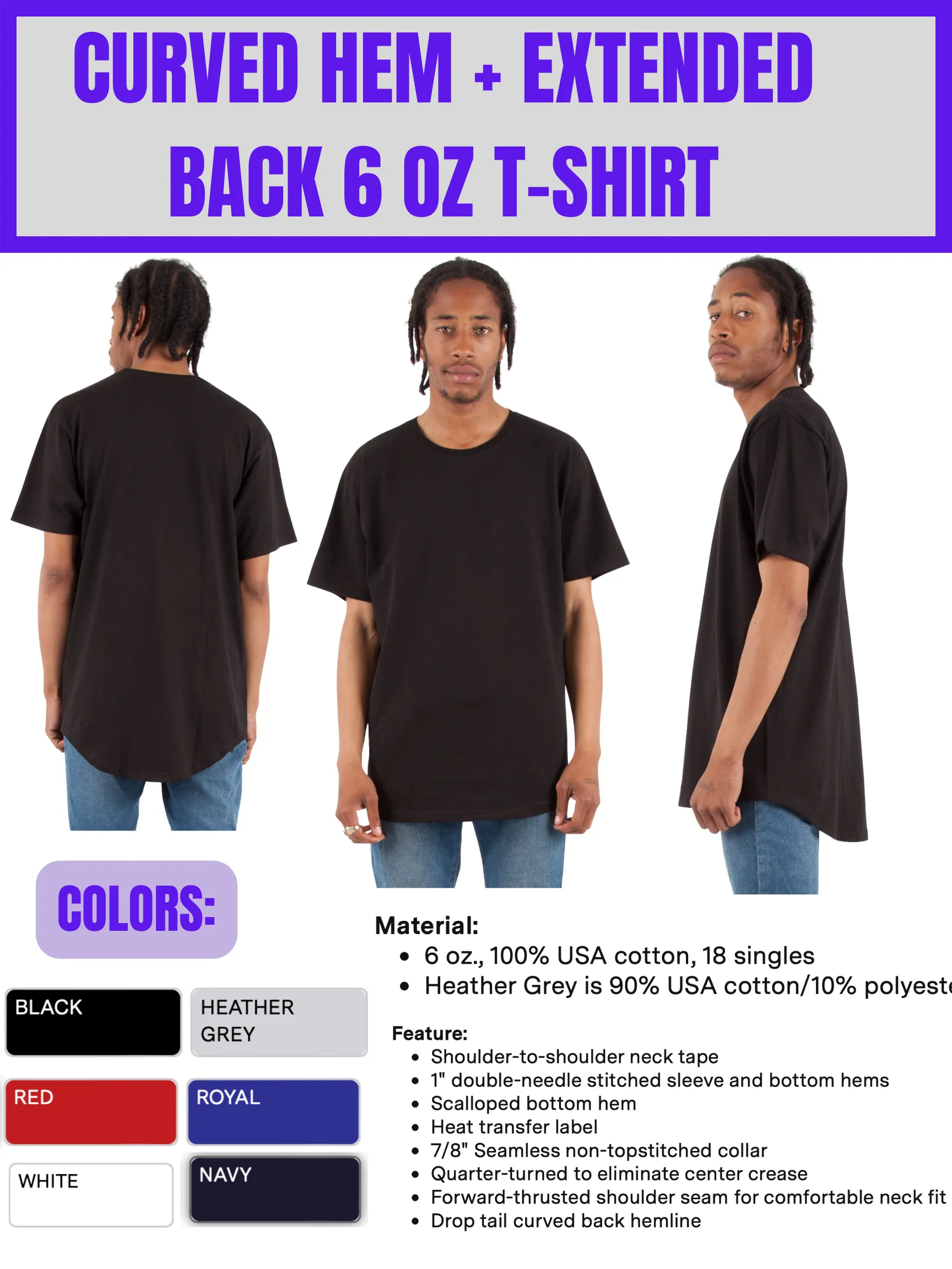 Shaka, Boxy Fit Shirts (Screen Printed)