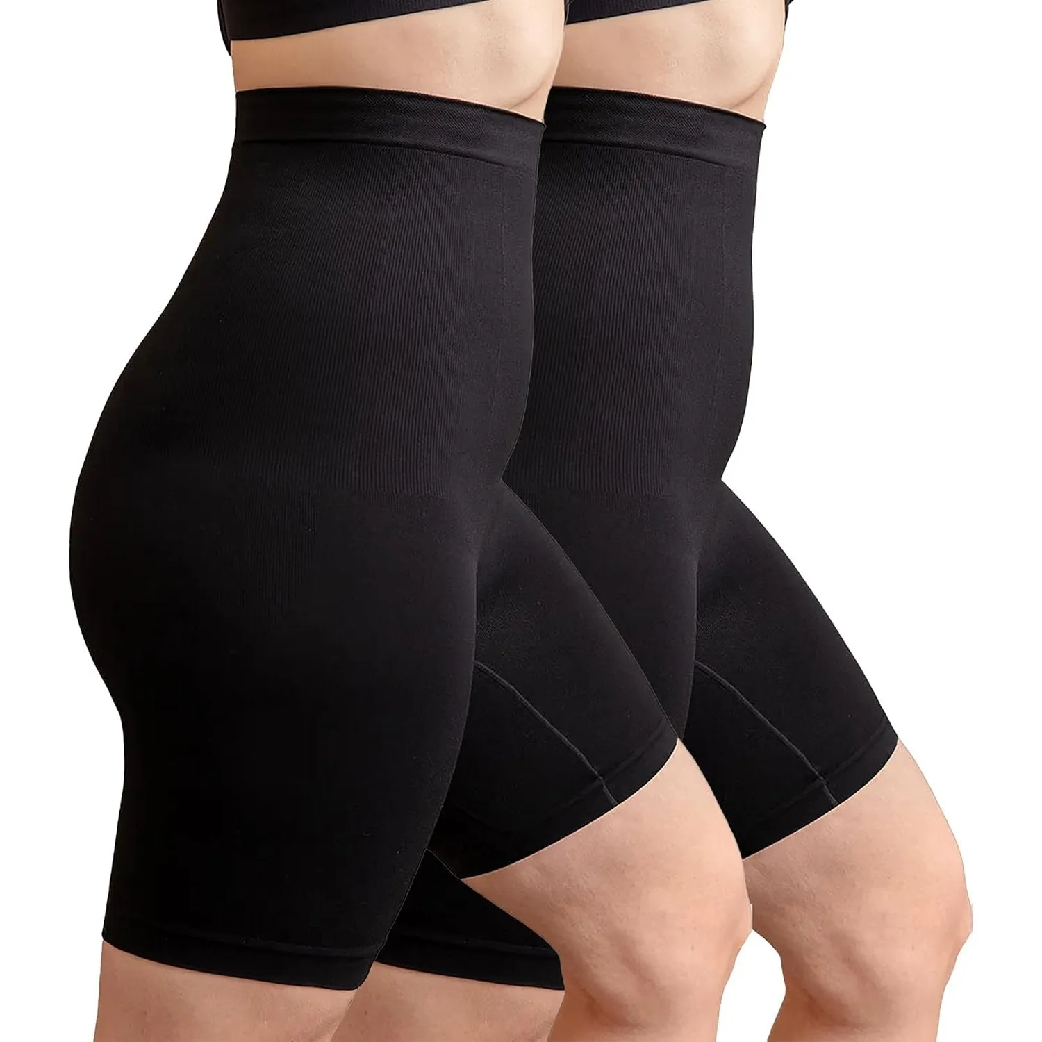 SHAPERMINT Shapewear for Women - High-Waisted Shapewear Tummy Control Shorts, Faja Body Shaper, Underwear for Women