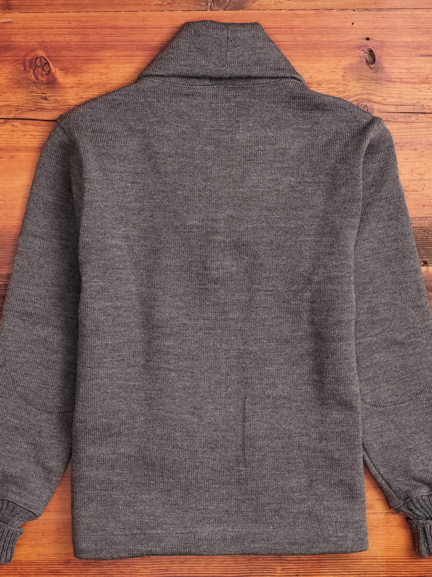 Shawl Sweater Coat in Charcoal