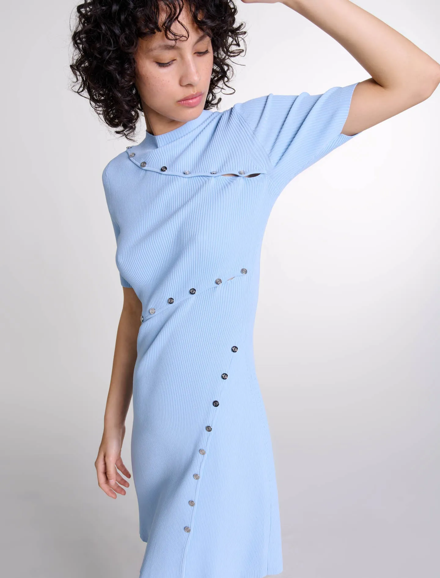 Short knit dress