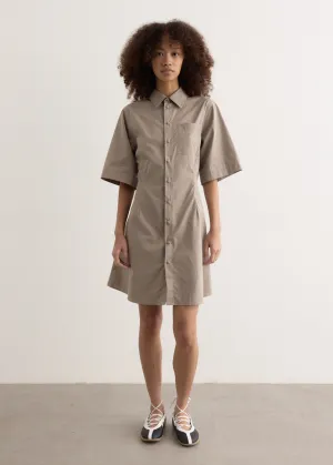 Short Sleeve Shirt Dress