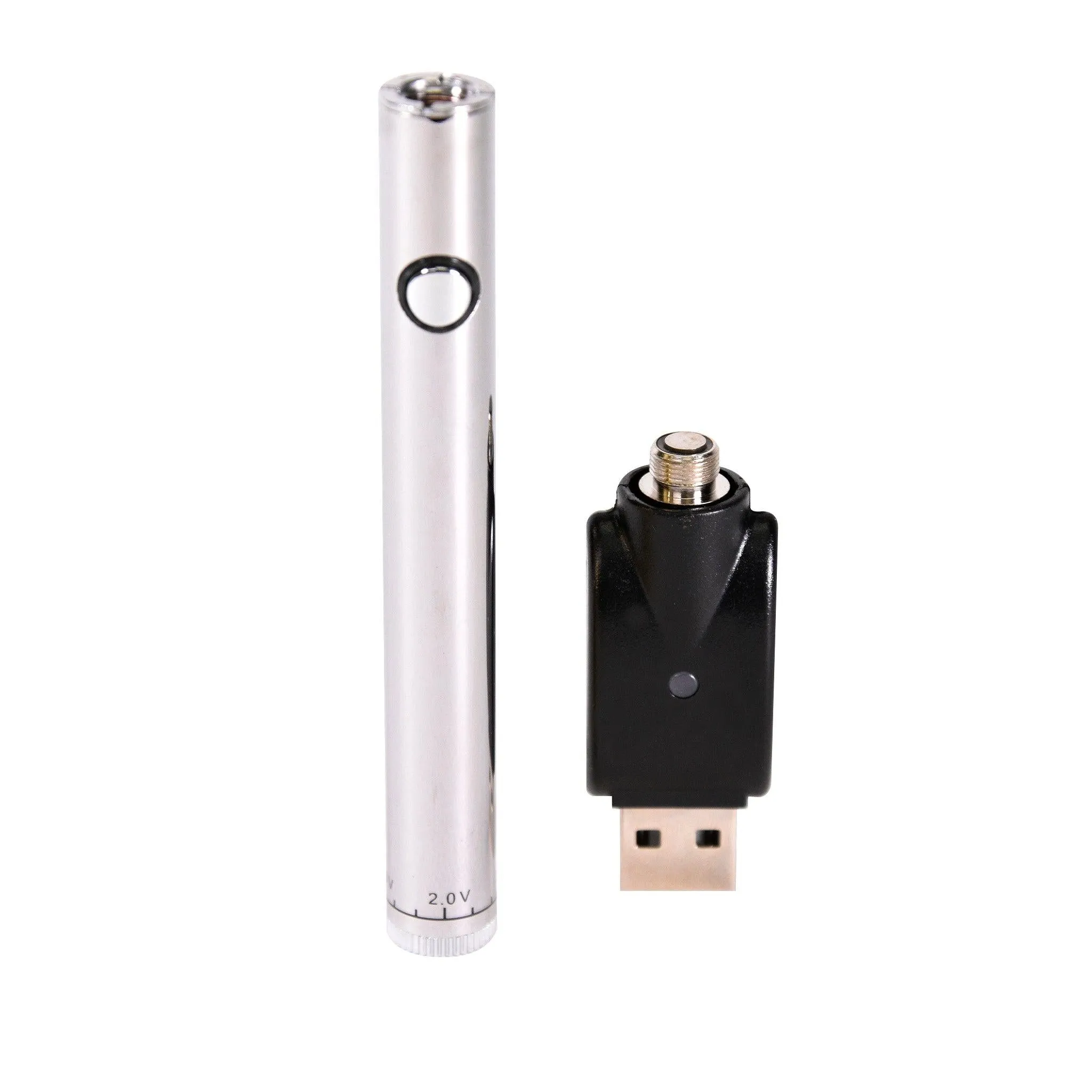 Silver 510 Thread Battery Variable Twist