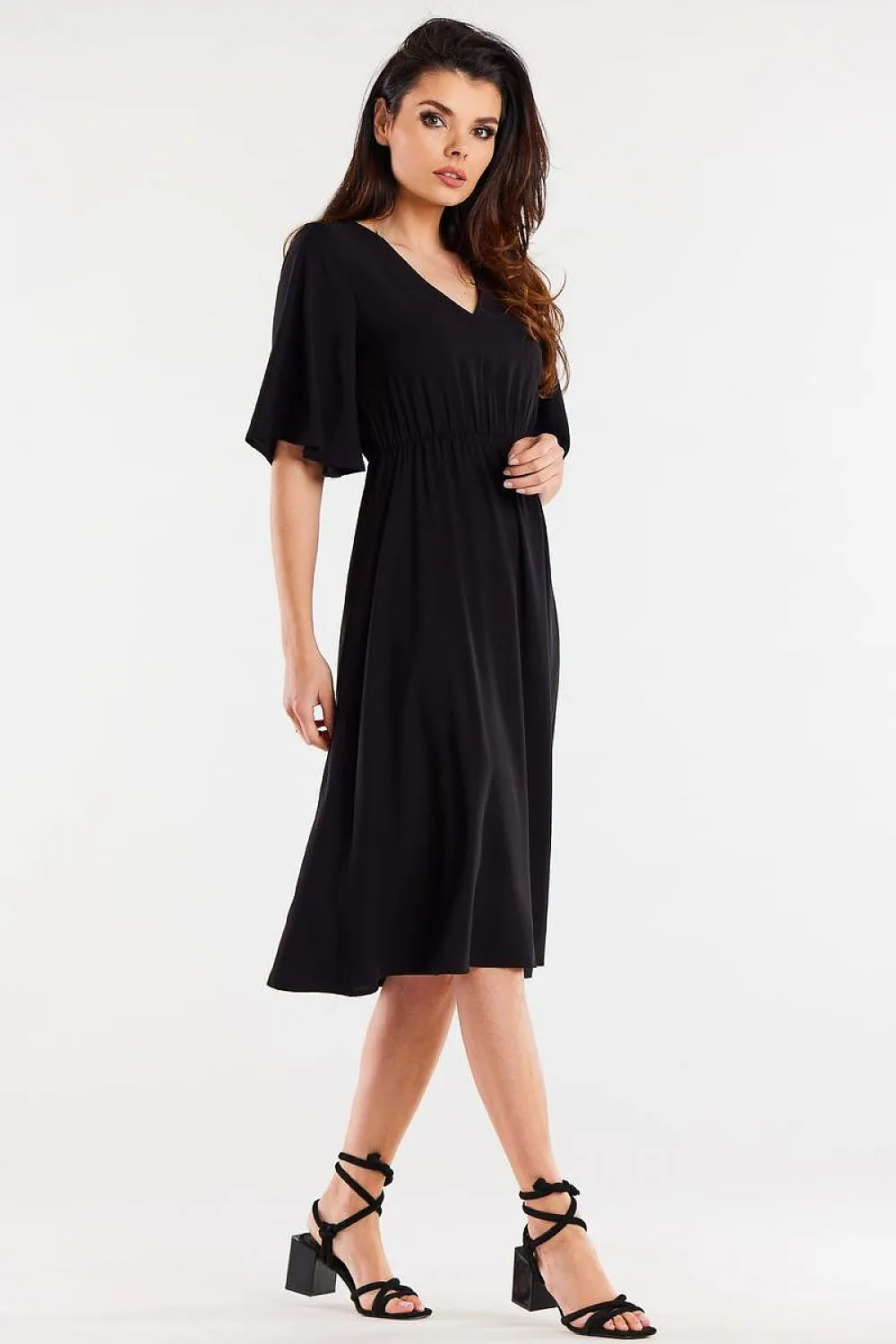 Slightly Flared Waistband Dress