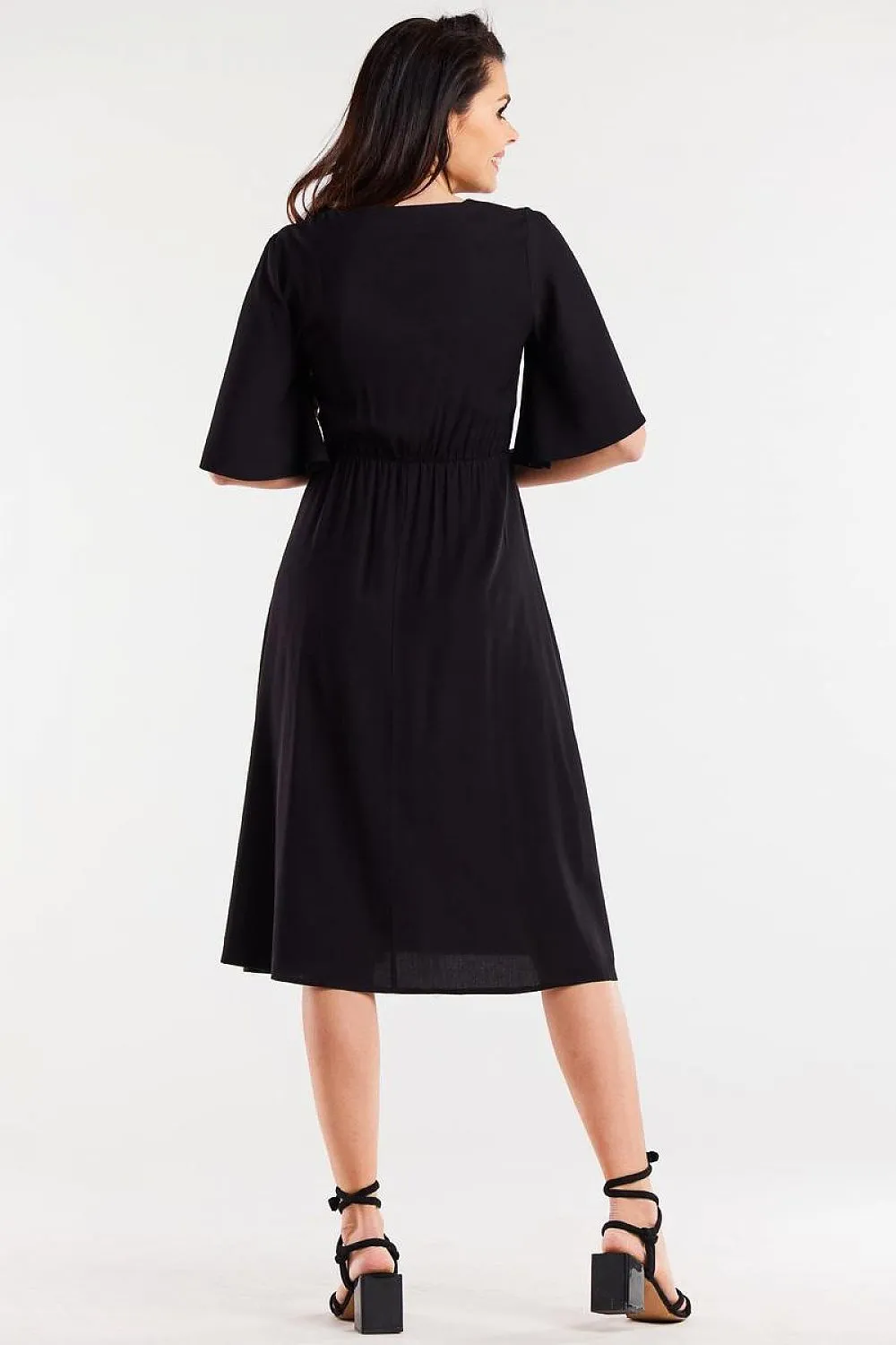 Slightly Flared Waistband Dress