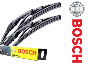 Smart Forfour Mk1 2004-2007 Bosch Super  Replacement Front Screen Windscreen Wiper Blades   Wurth Screen Wash