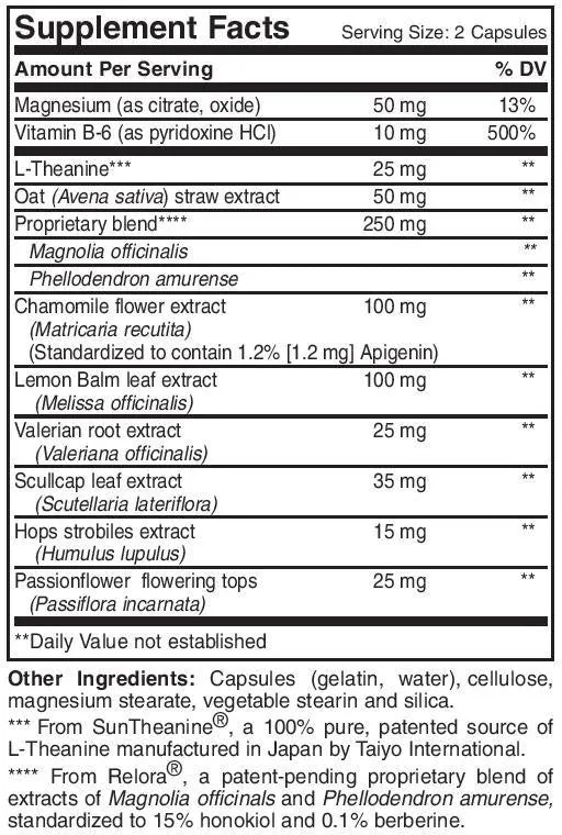 Smart Herbs, Relaxation Support, 60 caps