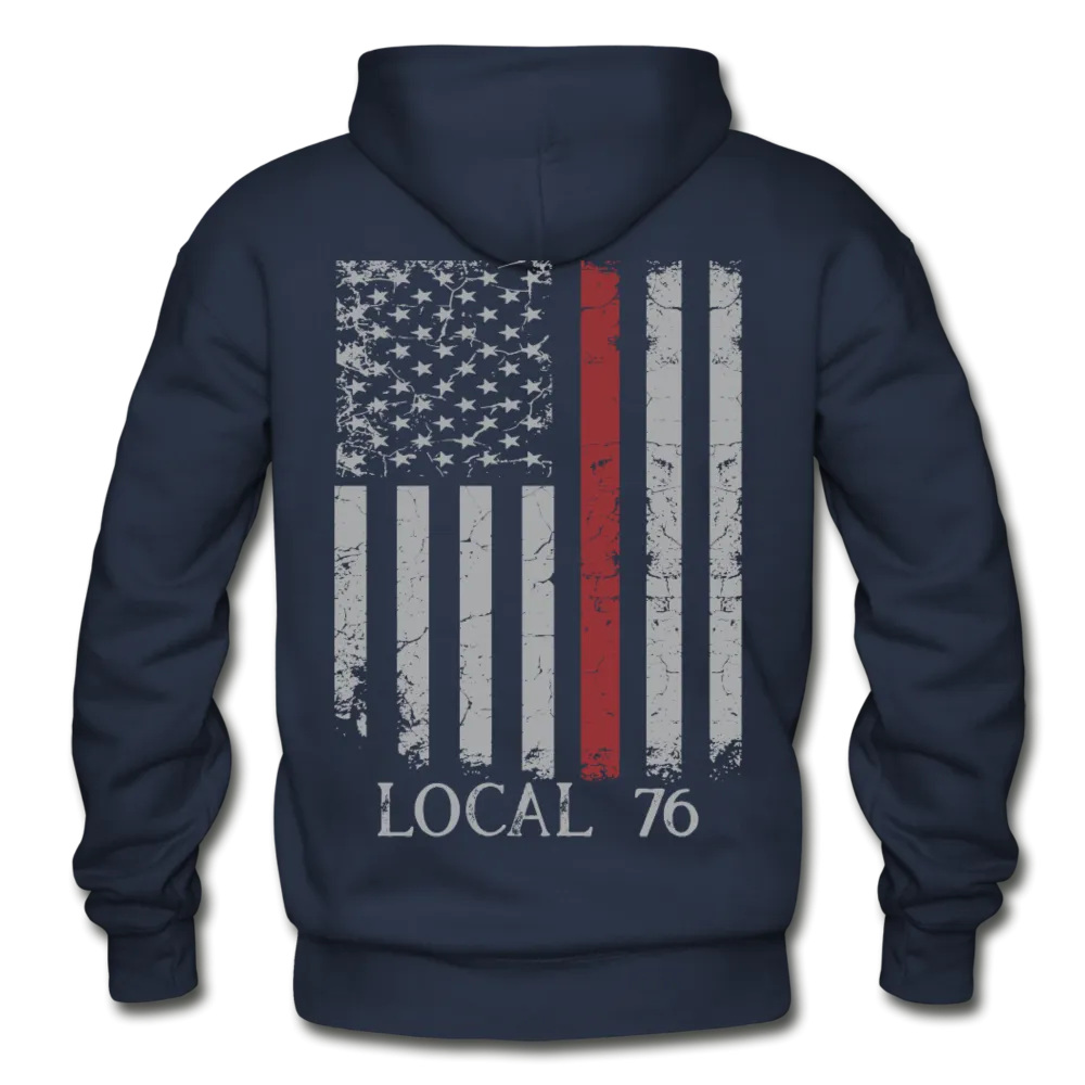 SOMERVILLE Local 76 Gildan Heavy Blend Adult Hoodie 76