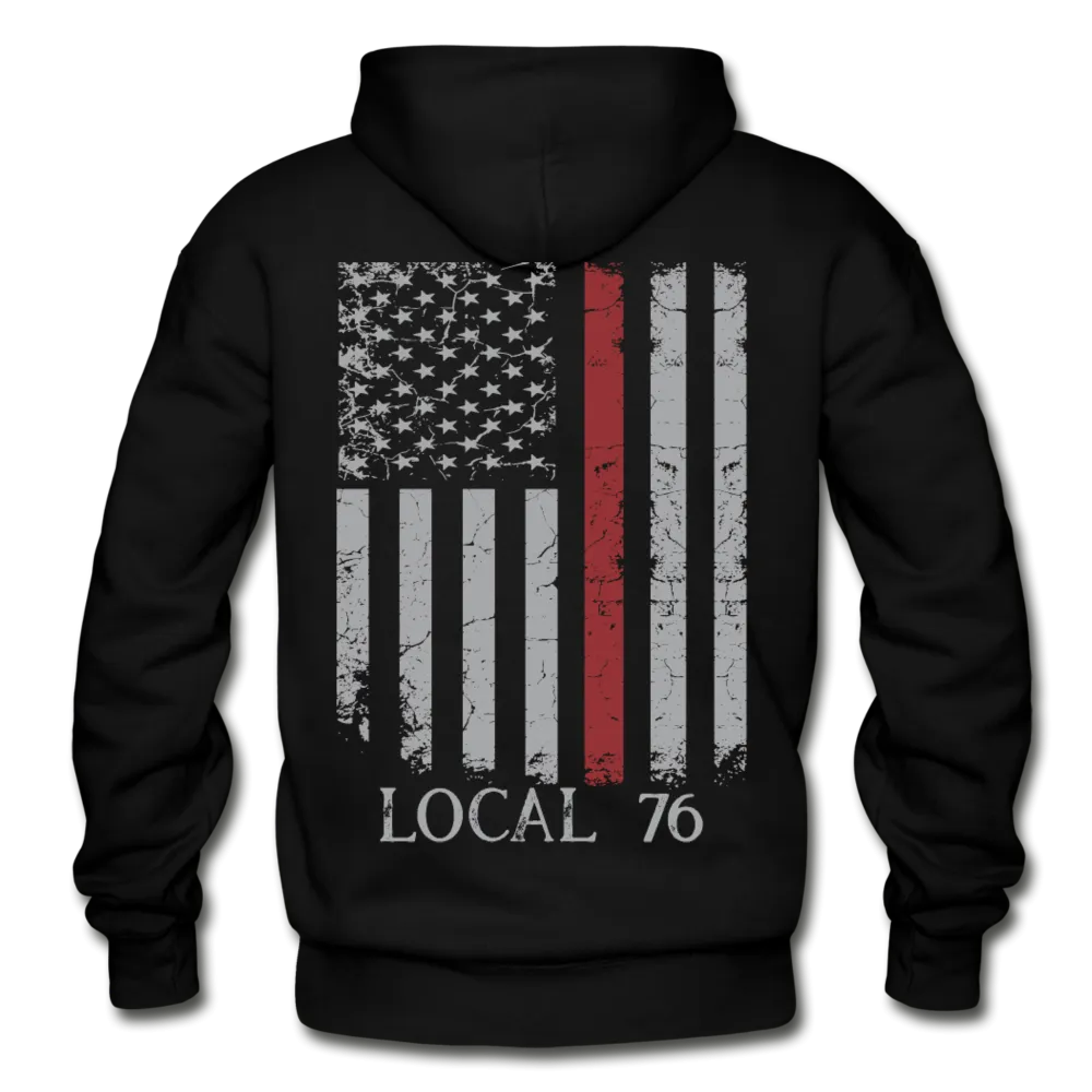 SOMERVILLE Local 76 Gildan Heavy Blend Adult Hoodie 76