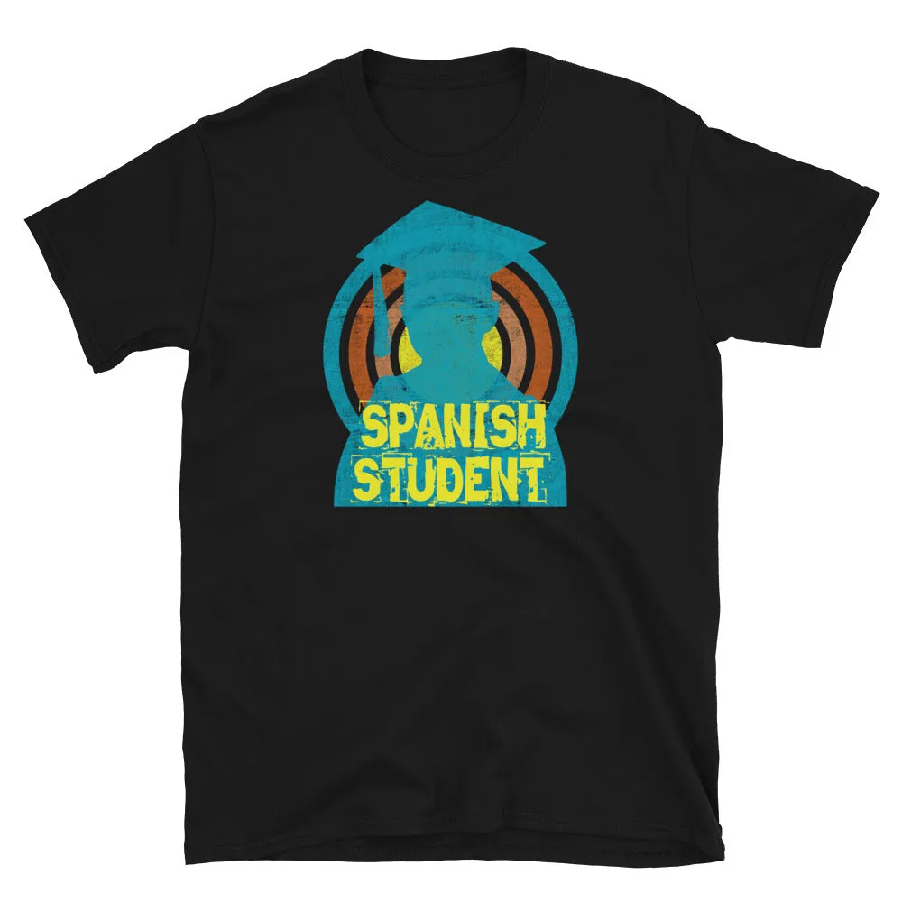 Spanish Student Retro Style Novelty T-Shirt