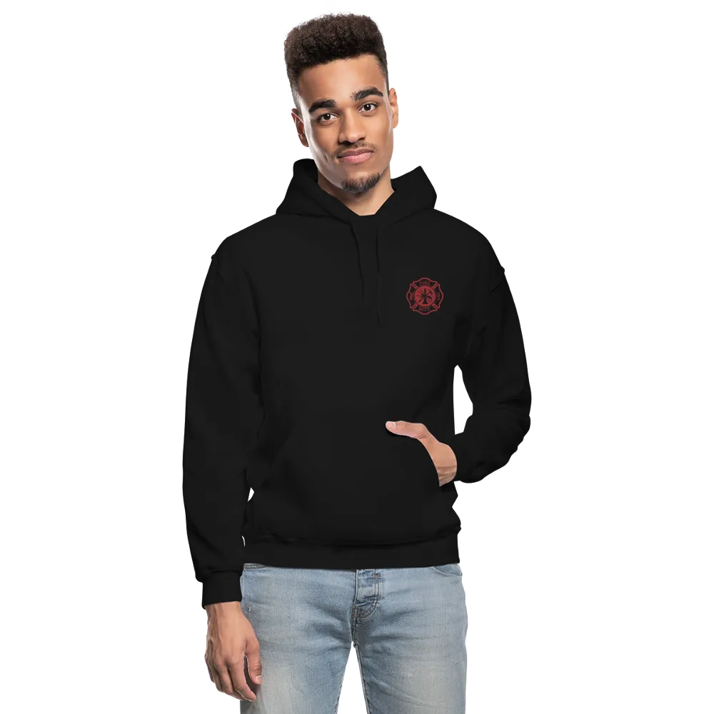 Sparks Firefighter Flag Gildan Heavy Blend Adult Hoodie