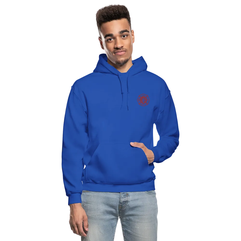 Sparks Firefighter Flag Gildan Heavy Blend Adult Hoodie