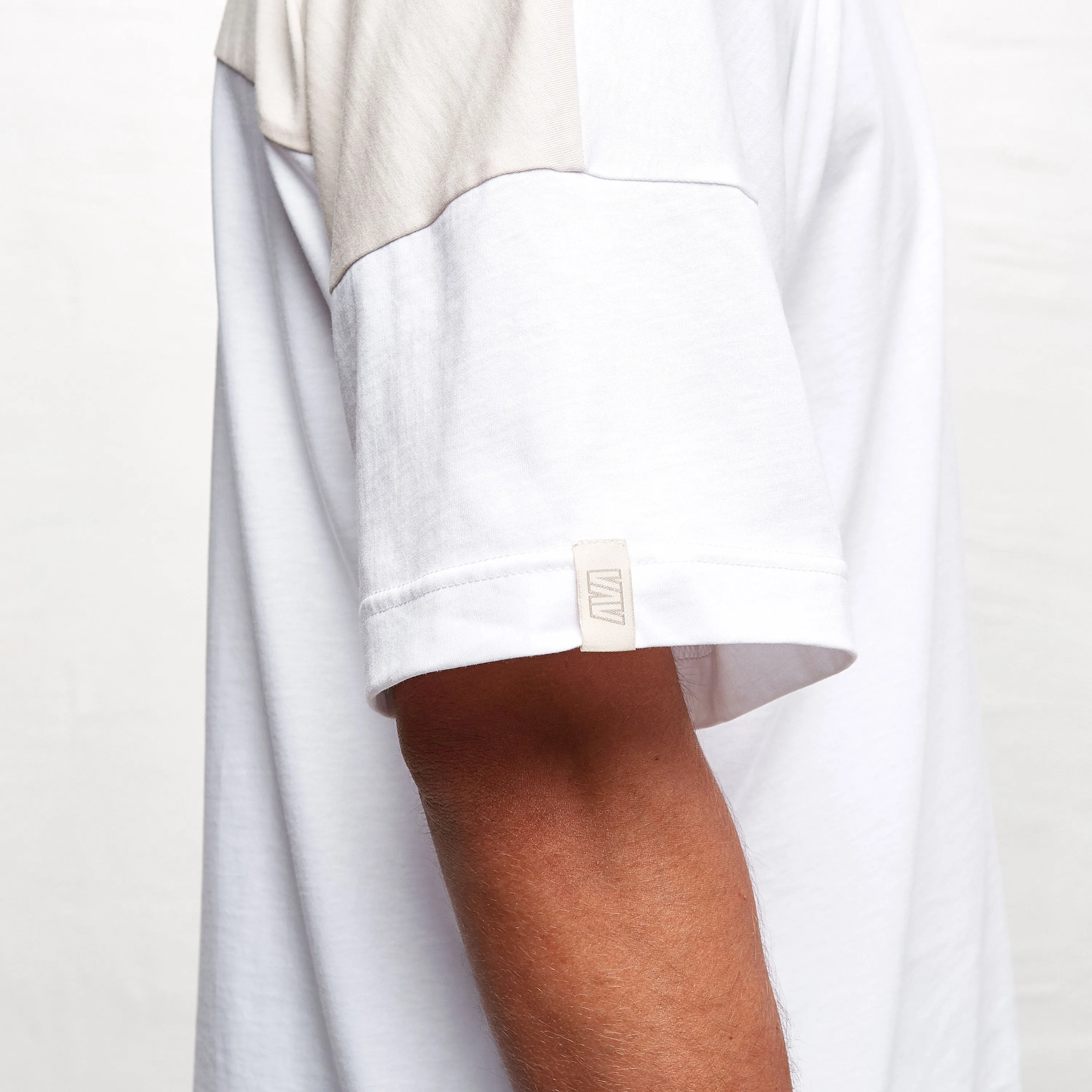 Split T-Shirt Man Lilas