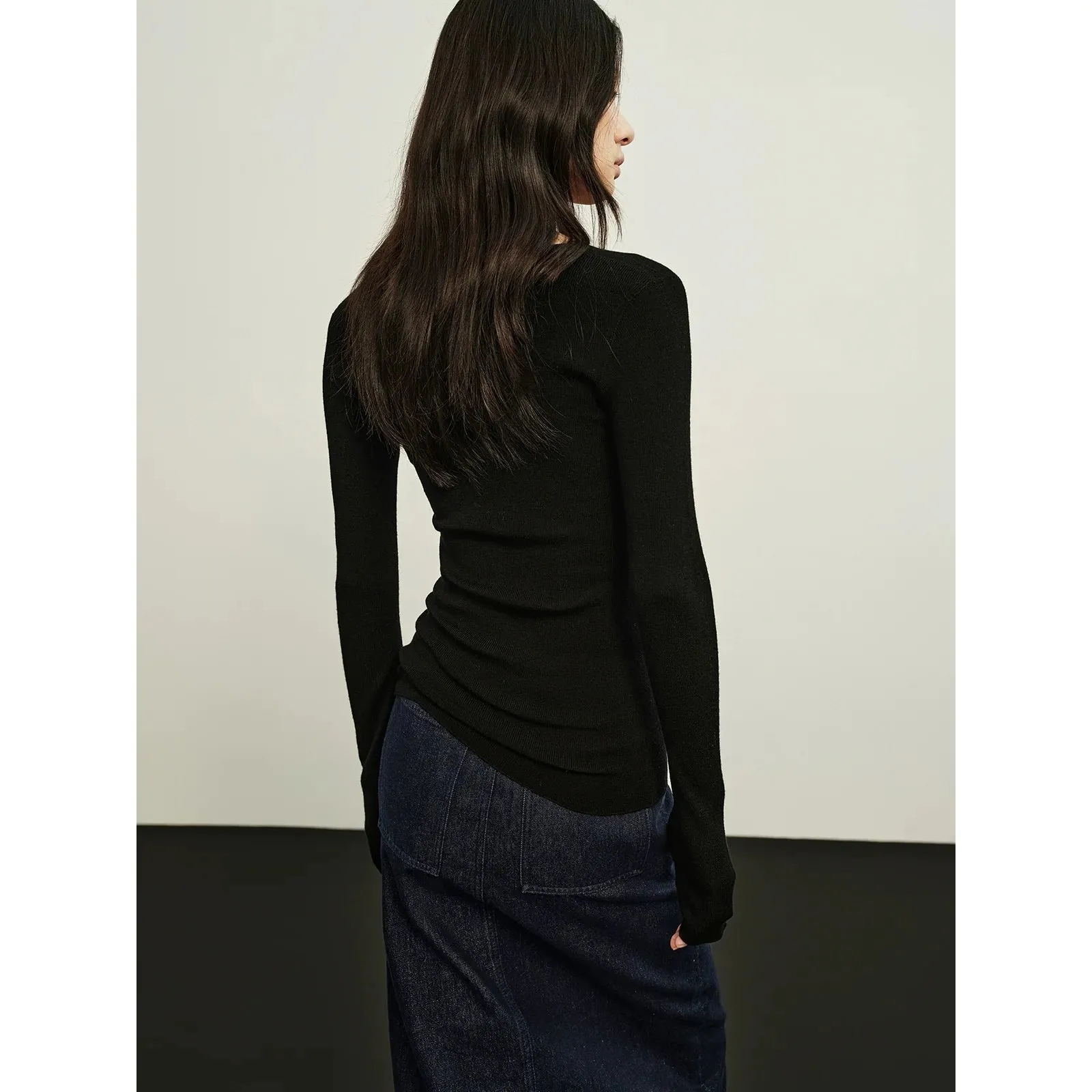 Square Neck Sweater