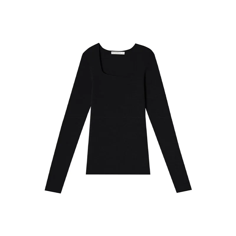 Square Neck Sweater