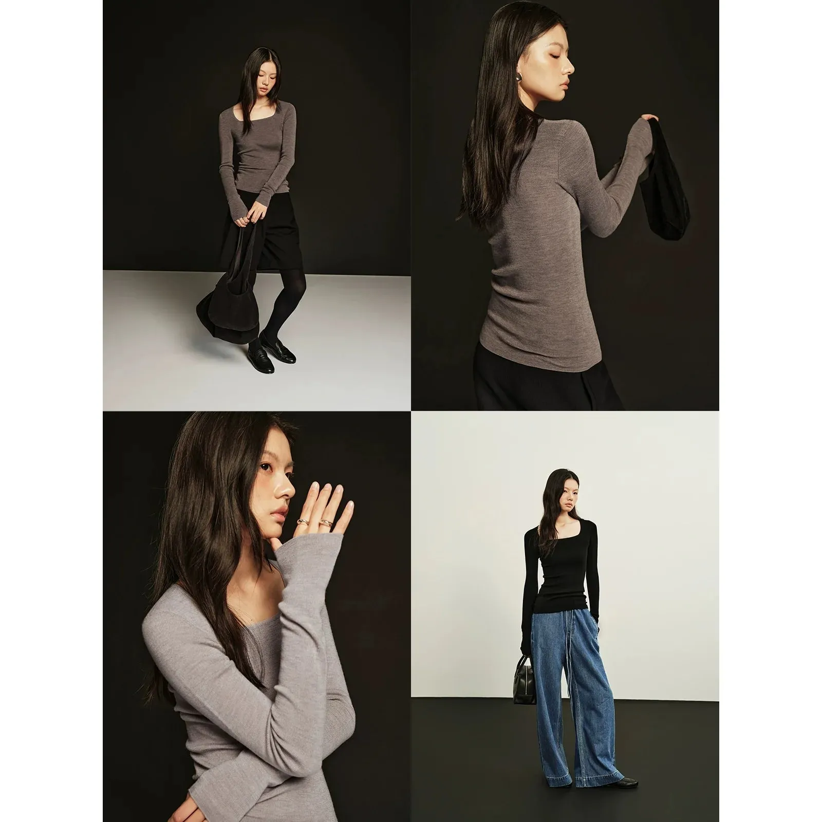 Square Neck Sweater