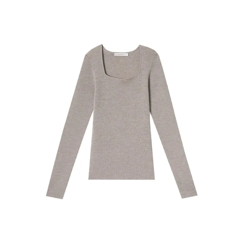 Square Neck Sweater