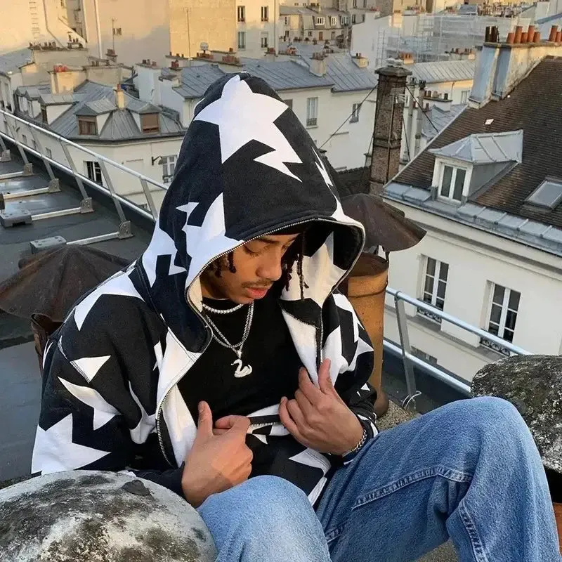 Star Hoodie Y2K
