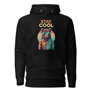 Stay Cool Teddy Bear Hoodie