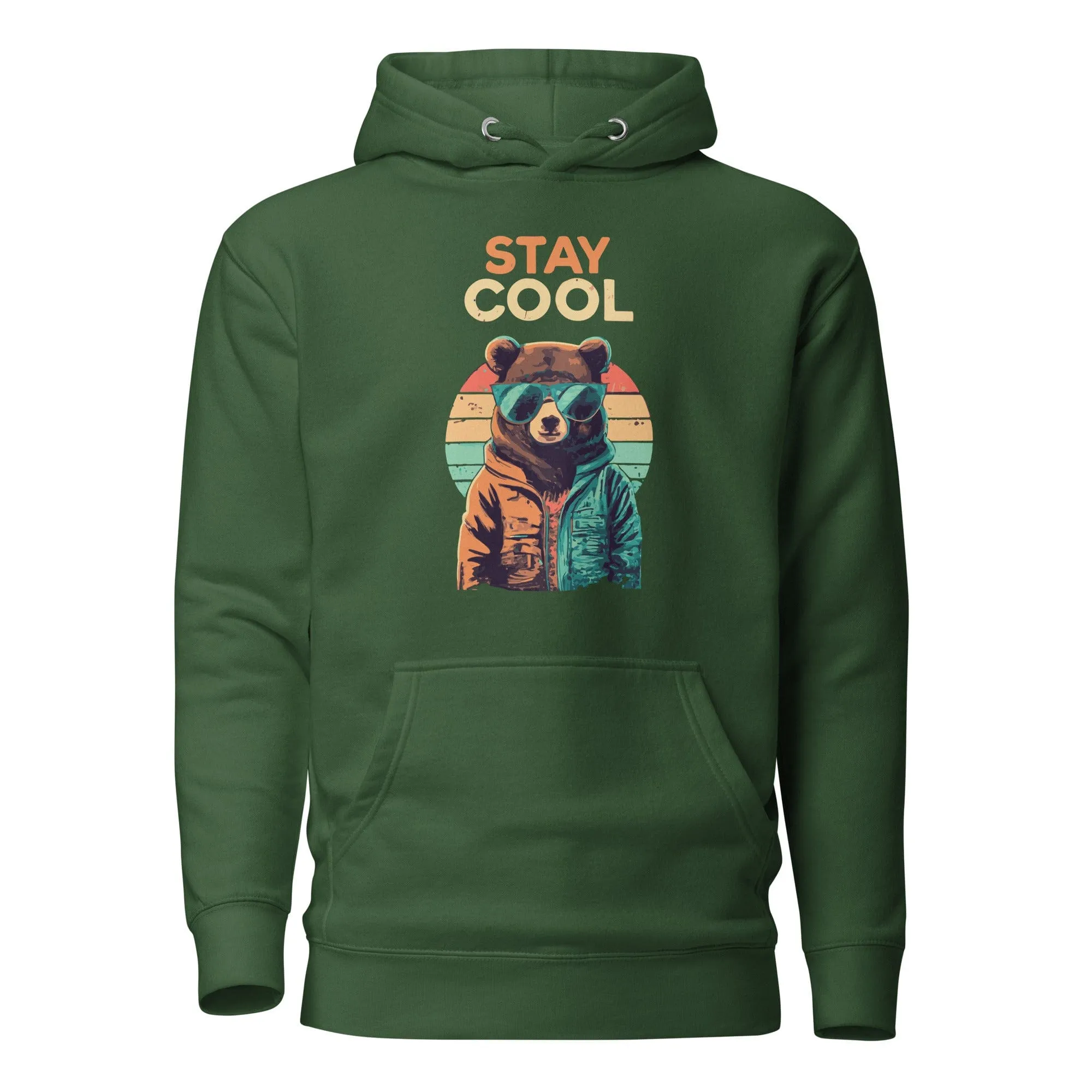 Stay Cool Teddy Bear Hoodie