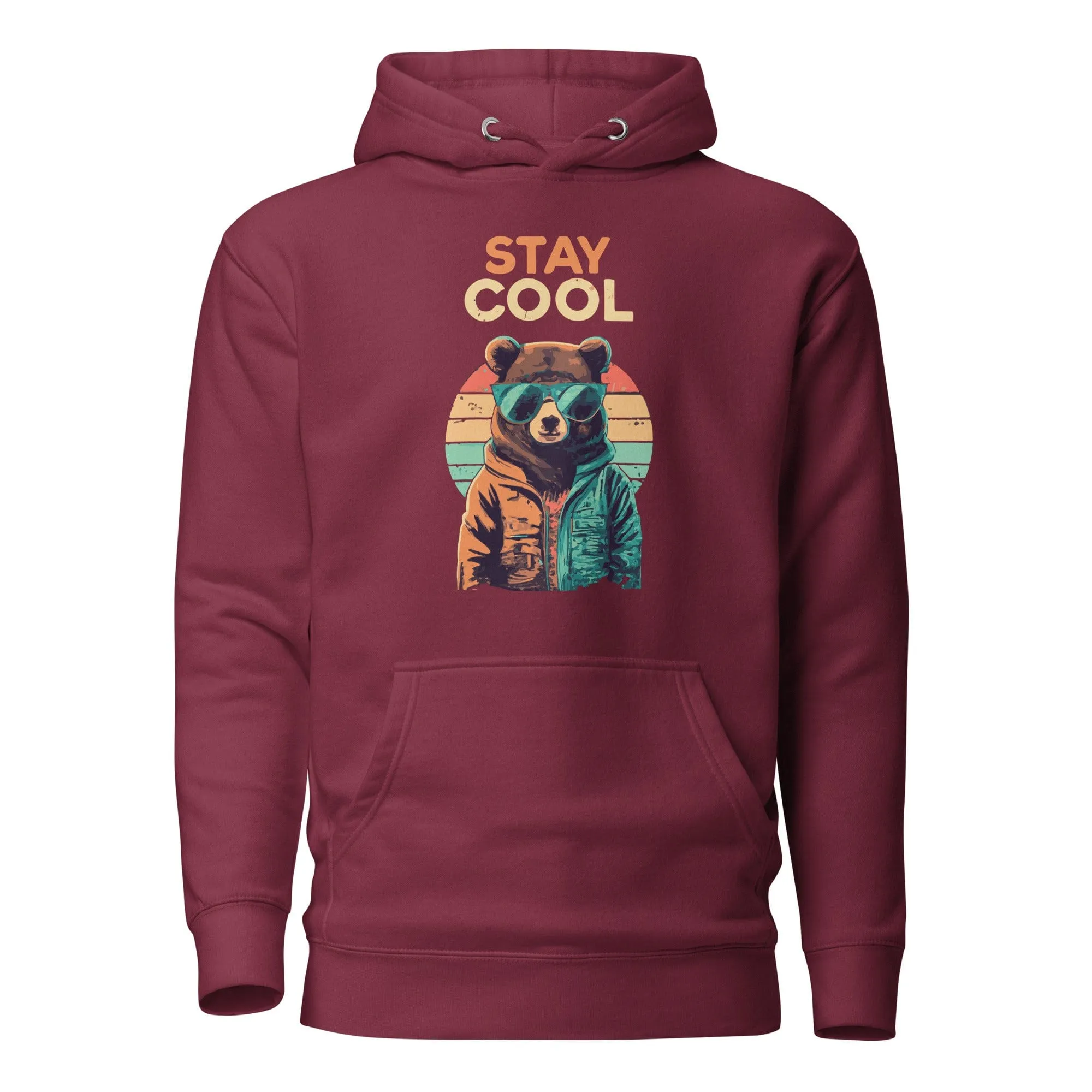 Stay Cool Teddy Bear Hoodie