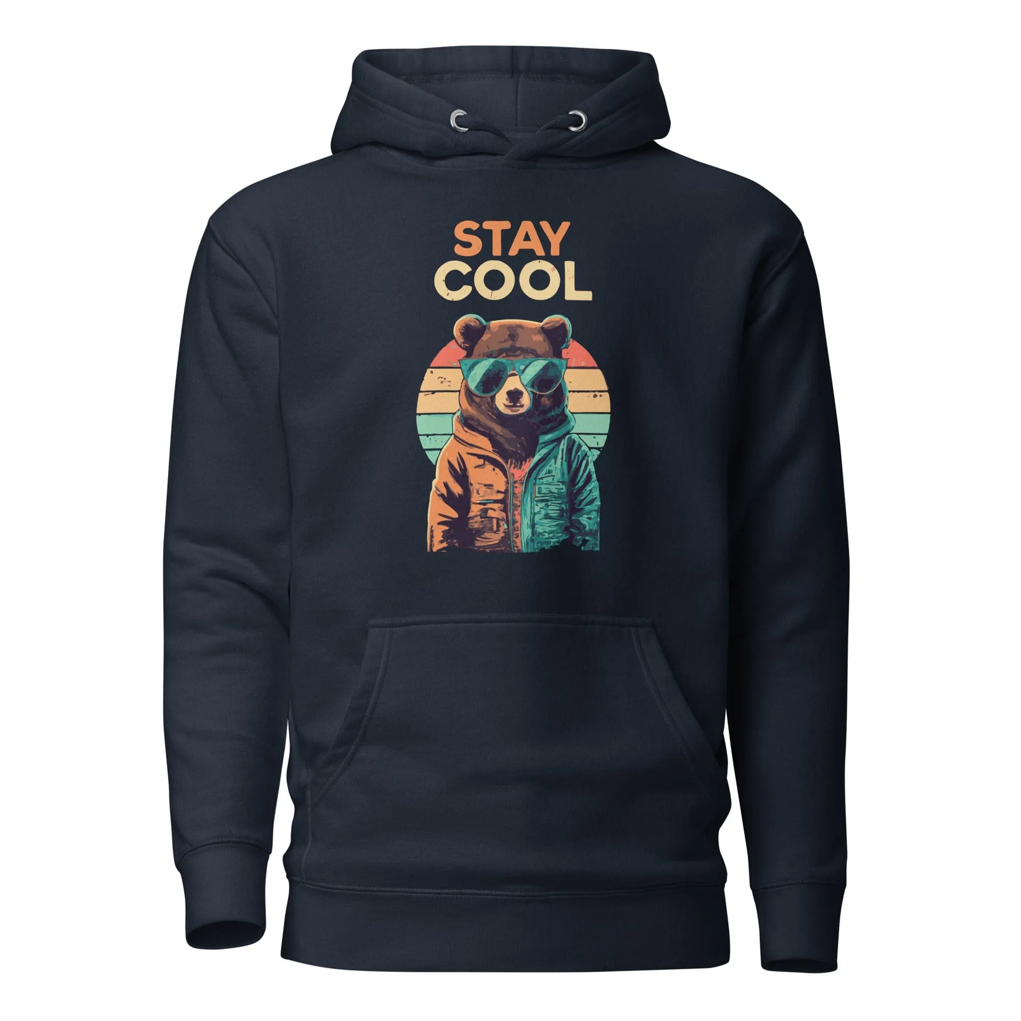 Stay Cool Teddy Bear Hoodie