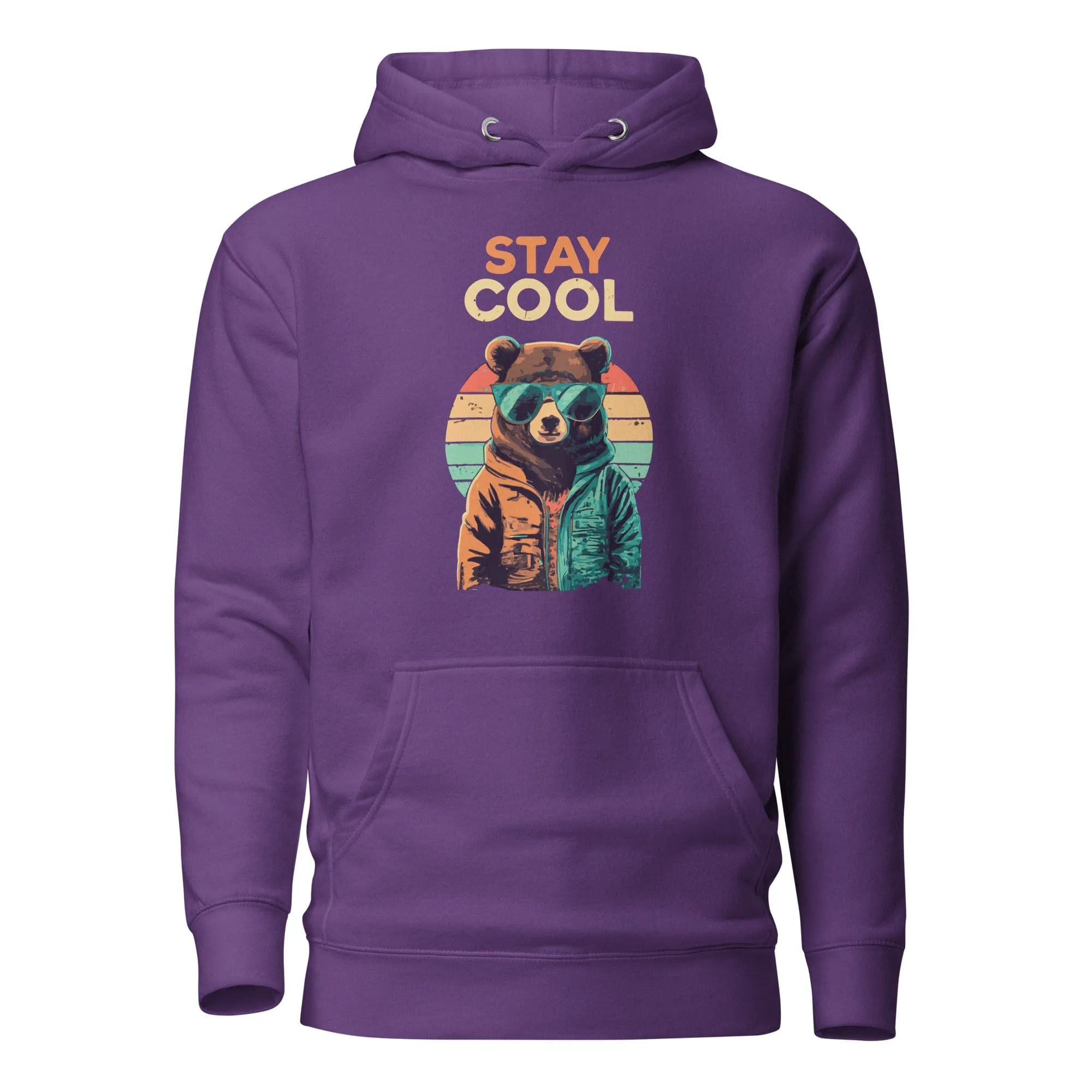 Stay Cool Teddy Bear Hoodie