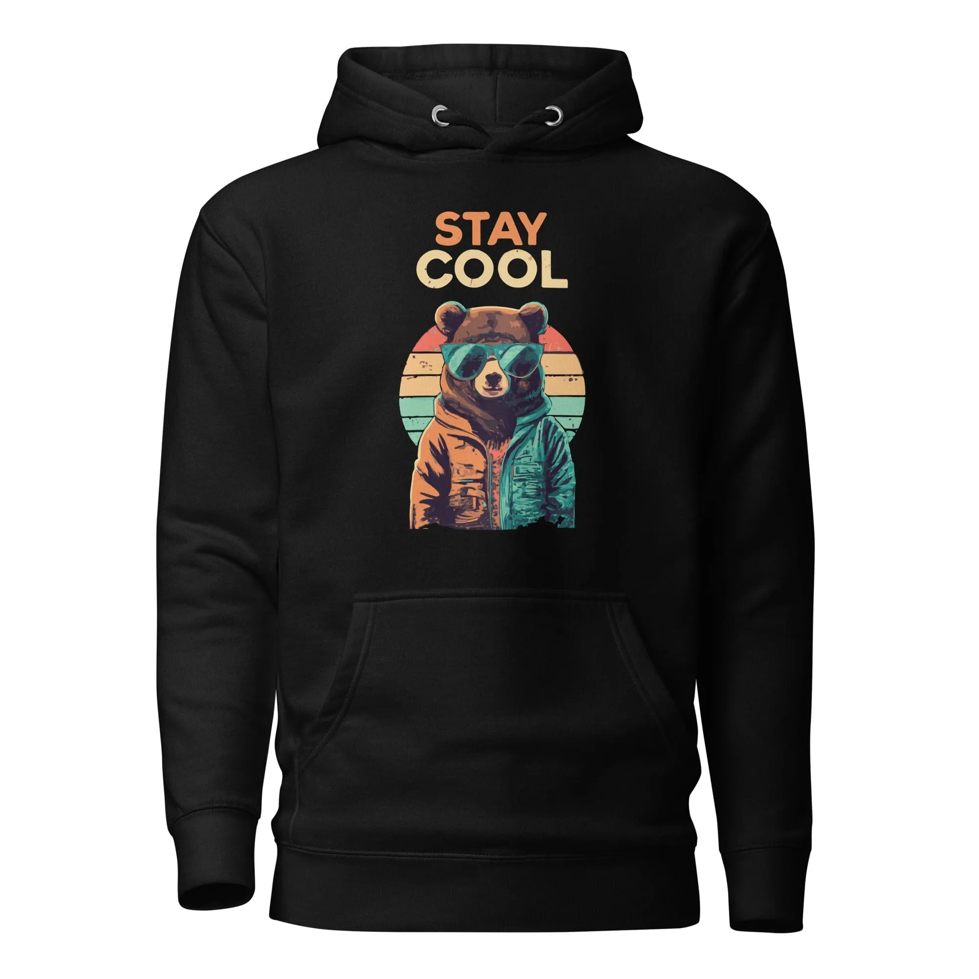 Stay Cool Teddy Bear Hoodie