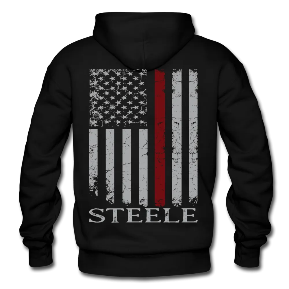 Steele Firefighter Gildan Heavy Blend Adult Hoodie