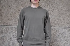 Stevenson Overall Co. Heavyweight Waffle Thermal Sweatshirt (Olive)