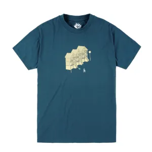 STREET CATS TEE PETROL BLUE