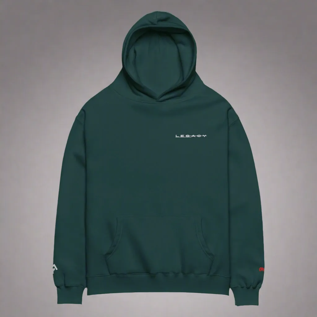 Street Legacy Hoodie – Dark Green | OG