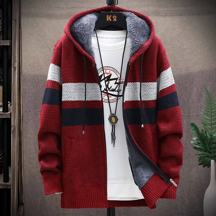 Striped sweater for men