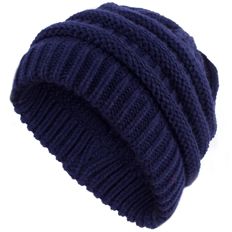 Stylish Women's Knit Bun Hat