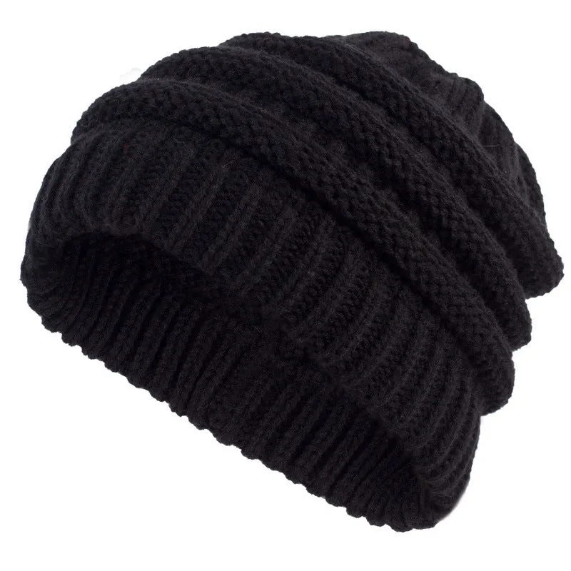 Stylish Women's Knit Bun Hat